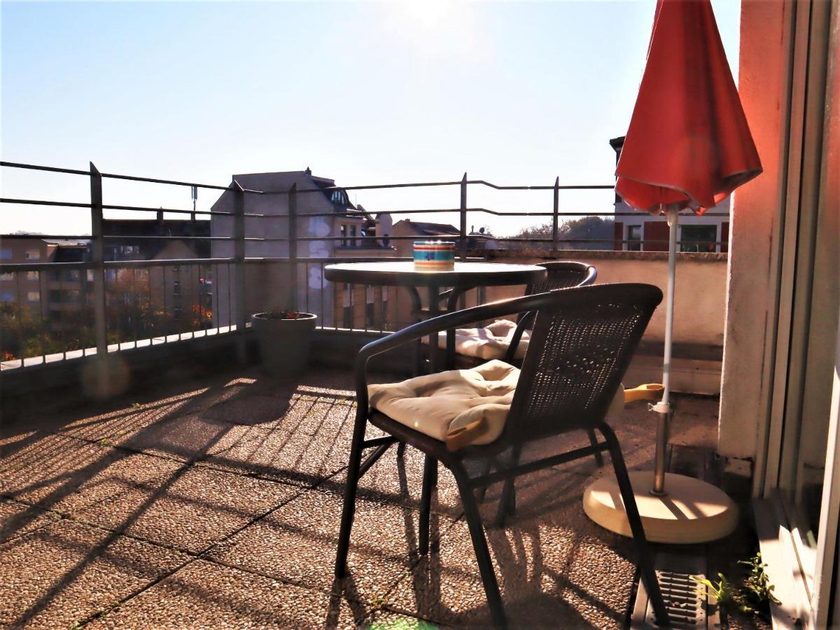 Exklusive Wohnung Mit Dachterrasse In Schleussig Leipzig Extérieur photo