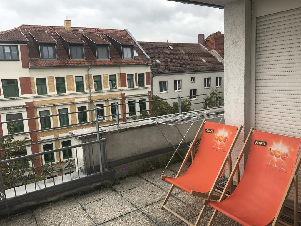 Exklusive Wohnung Mit Dachterrasse In Schleussig Leipzig Extérieur photo