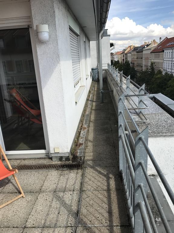 Exklusive Wohnung Mit Dachterrasse In Schleussig Leipzig Extérieur photo